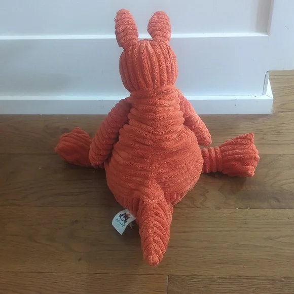 Jellycat London Cordy Roy Ardvark Anteater 18" Orange Stuffed Plush Animal - Picture 2 of 6